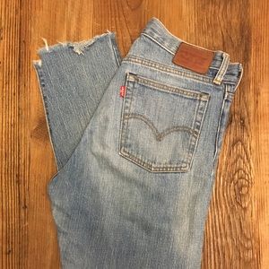 COPY - Levi’s Wedgie Fit White Oak Cone Denim Fra…